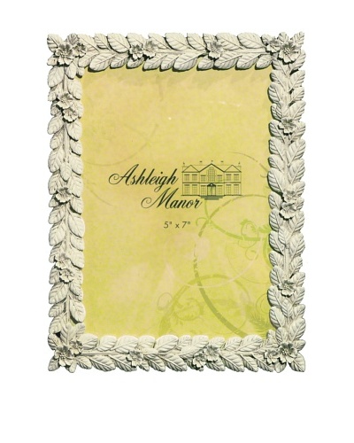 Ashleigh Manor Leaf & Floral Border Photo Frame