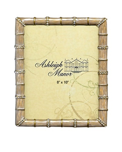 Ashleigh Manor Jeweled Bamboo Photo Frame