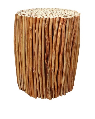 Asian Art Imports Natural Stick Stool