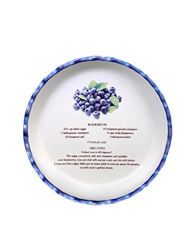 Aunt Beth's Cookie Keepers Blueberry Pie Plate