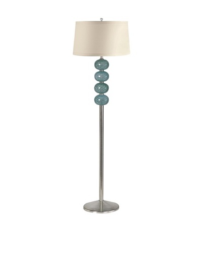 Aurora Lighting Glass Orb Floor Lamp