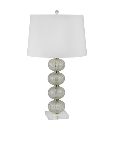 Aurora Lighting Glass Orb Table Lamp