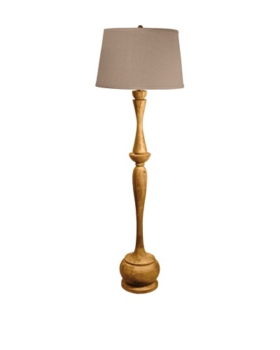 Aurora Lighting Acacia Urn Floor Lamp