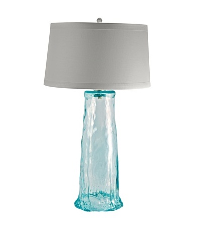 Aurora Lighting Recycled Clear Glass Waterfall Lamp