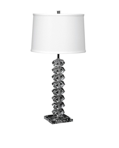 Aurora Lighting Crystal Diamond Table Lamp