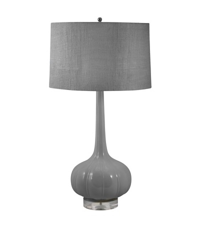 Aurora Lighting Del Mar Ceramic Table Lamp [Gray]
