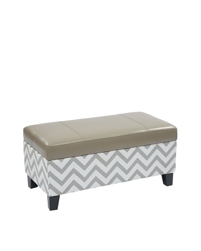 Avenue 6 Hudson Storage Ottoman