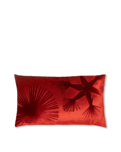 Aviva Stanoff Double Sunburst on Red on Velvet