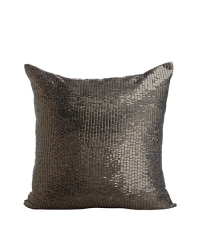 Aviva Stanoff Mercury Sequins Pillow, Smoke