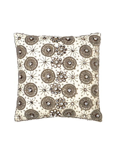 Aviva Stanoff Ceremony Pillow, Crème