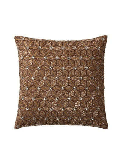 Aviva Stanoff Jewel Pillow, Cocoa