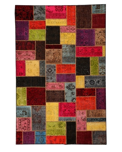 Azra Imports Overdyed Vintage Patchwork Rug [Multi]