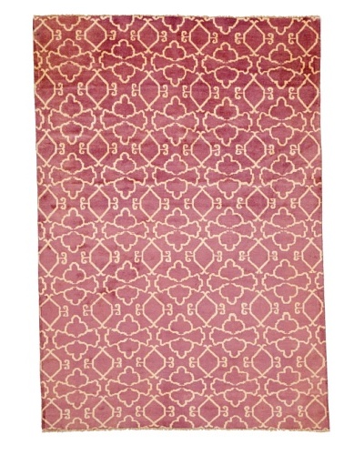 Azra Imports Vogue Rug, Purple/Ivory, 5' 5 x 7' 10