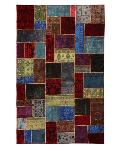 Azra Imports Overdyed Vintage Patchwork Rug [Multi]