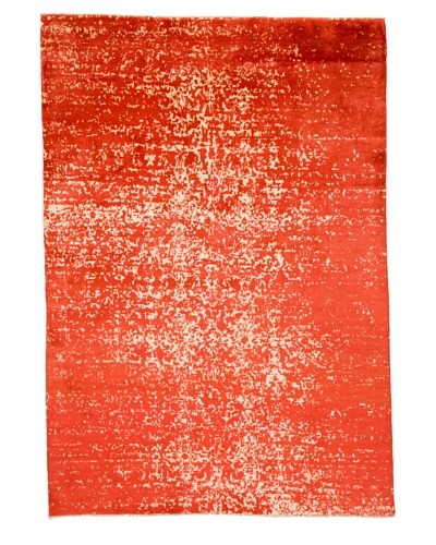 Azra Imports Vogue Rug, Red/Ivory, 5' 3 x 7' 6