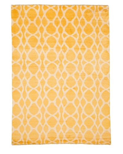 Azra Imports Vogue Rug, Yellow/Ivory, 5' 4 x 7' 5