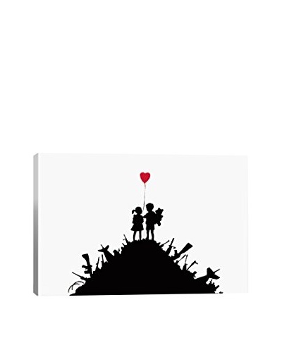 Banksy Kids On Guns Hill Giclée Canvas Print