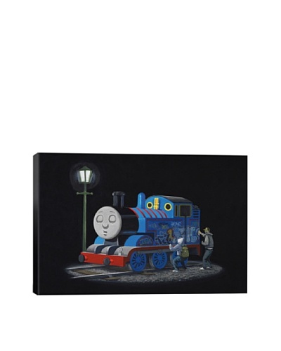 Banksy Thomas The Tank Engine Giclée Canvas Print