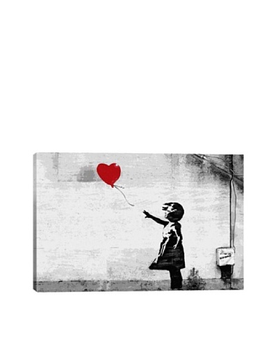 Banksy Girl With A Balloon Ultrachrome Canvas Print