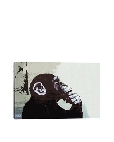 Banksy The Thinker Monkey Giclée Canvas Print