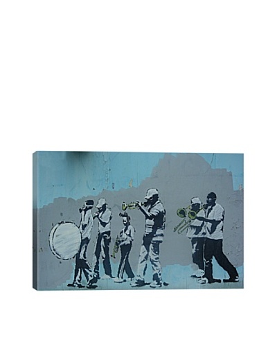 Banksy Musicians Giclée Canvas Print