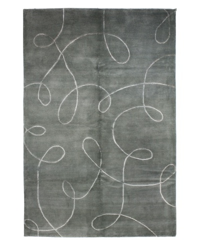 Bashian Kodari Rug, Light Blue, 6' x 9'