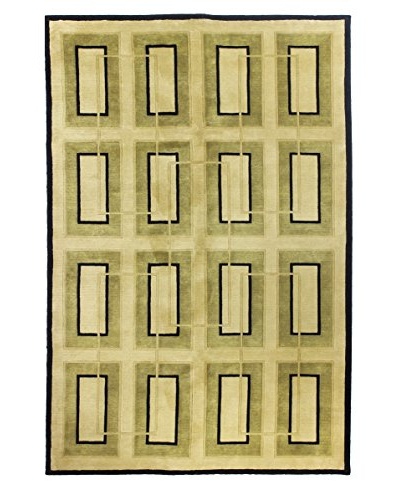 Bashian Ashok Rug, Beige, 5' 10 x 8' 7