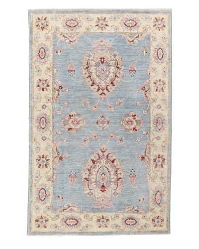 Bashian Mansehra Rug, Light Blue, 2′ 8″ x 4′ 2″