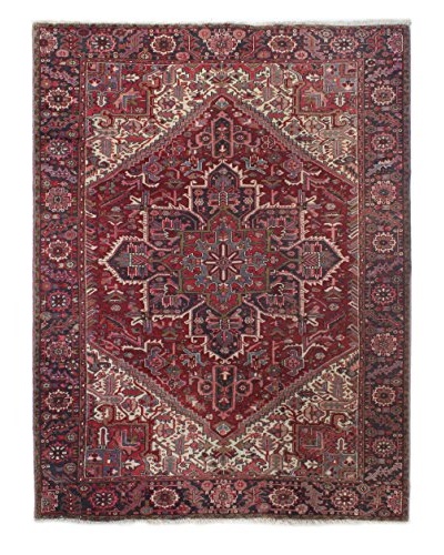 Bashian Rugs Hand-Knotted Heriz Rug, Red, 8' 5 x 11'