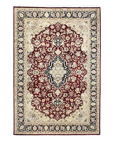 Bashian Rugs Pakistan Kashan Rug, Red, 6' 7 x 9' 10