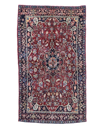 Bashian Bijar Rug, Red, 4' x 7'