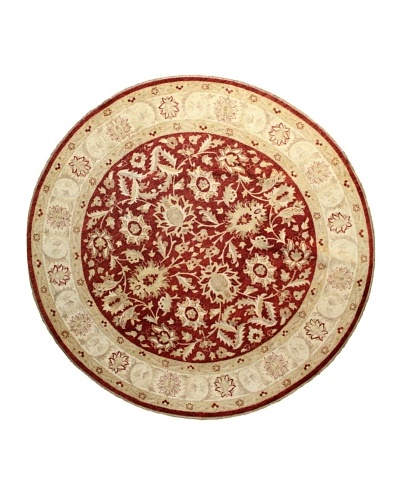 Bashian Manali Rug, Red, 10′ Round