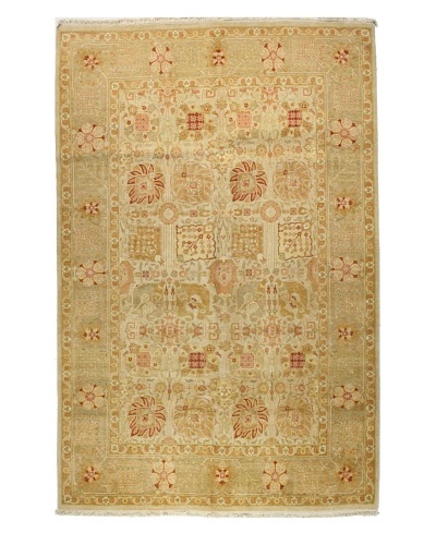 Bashian Ottoman Rug, Ivory, 6' x 9' 1