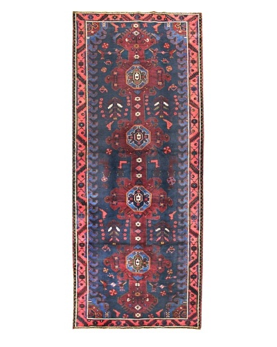 Bashian Shahsavan Rug, Dark Blue, 5' 2 x 12' 9