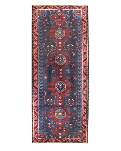 Bashian Shahsavan Rug, Dark Blue, 5′ 2″ x 12′ 9″