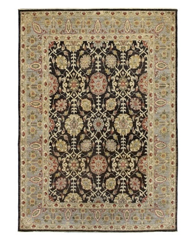 Bashian Mansehra Rug, Charcoal, 5' x 7'