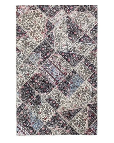 Bashian Patchwork Rug, Multi, 4′ 9″ x 7′ 9″