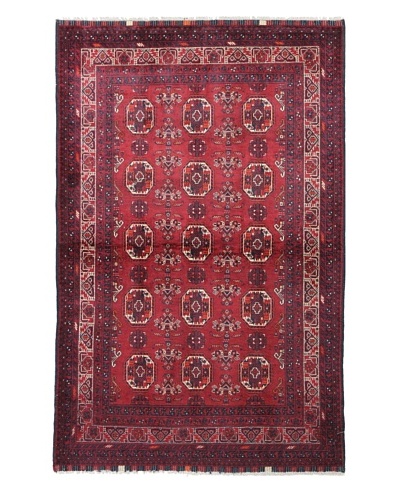 Bashian Fine Beshir Rug, Red, 4′ x 6′