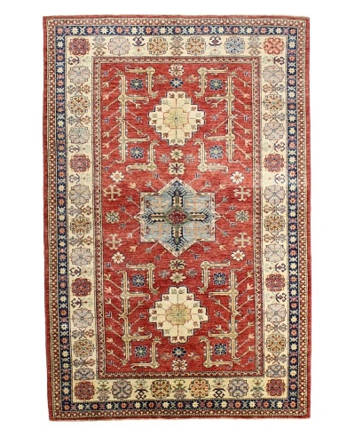 Bashian Fine Kazak Rug, Rust, 5' 6 x 8' 3