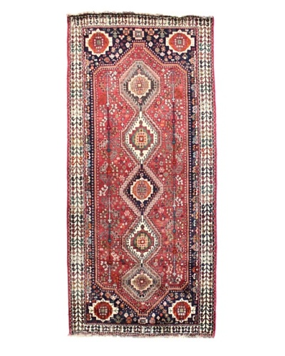 Bashian Kashkayi Rug, Rust, 4′ 2″ x 9′ 1″ Runner