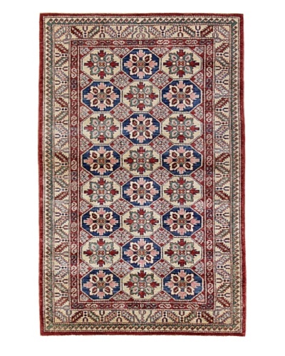 Bashian Fine Kazak Rug, Red, 4′ x 6′ 2″