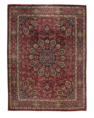 Bashian Rugs Meshed Rug, Red, 9' 8 x 13' 1