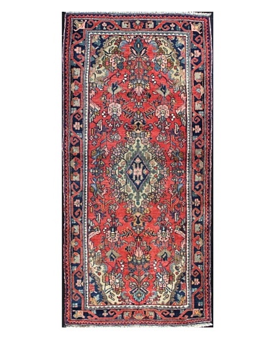 Bashian Mehrebend Rug, Red, 3′ 8″ x 7′ 8″