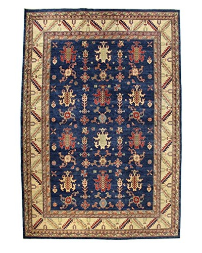 Bashian Rugs Pak Kazak Rug, Blue, 8' 10 x 12' 7