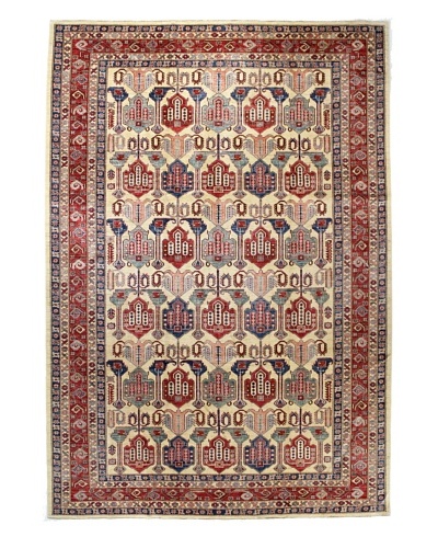 Bashian Fine Kazak Rug, Ivory, 8' 9 x 12' 5