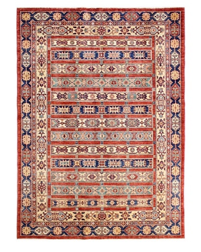 Bashian Fine Kazak Rug, Rust, 4′ 10″ x 6′ 9″