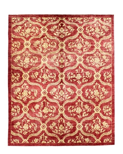 Bashian Modern Rug, Red, 8' 1 x 10'