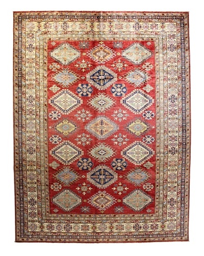 Bashian Fine Kazak Rug, Rust, 9' 1 x 11' 8
