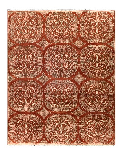 Bashian Indo-Oushak Rug, Rust, 8' 9 x 12' 2