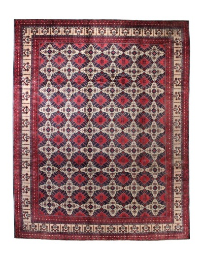 Bashian Fine Beshir Rug, Red, 9′ 8″ x 12′ 8″